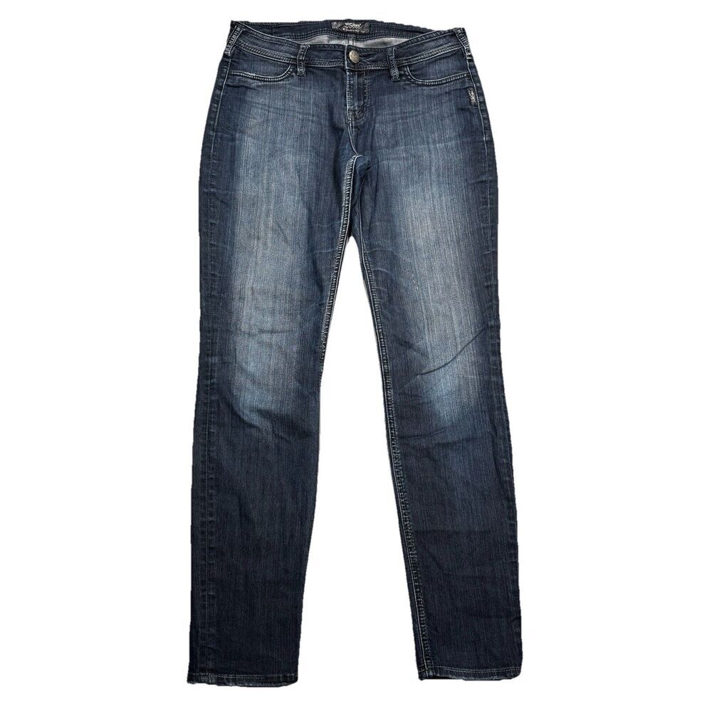 Silver Jeans Suki Jegging 30 (31x30) Mid Rise Dark Blue Stretch Womens